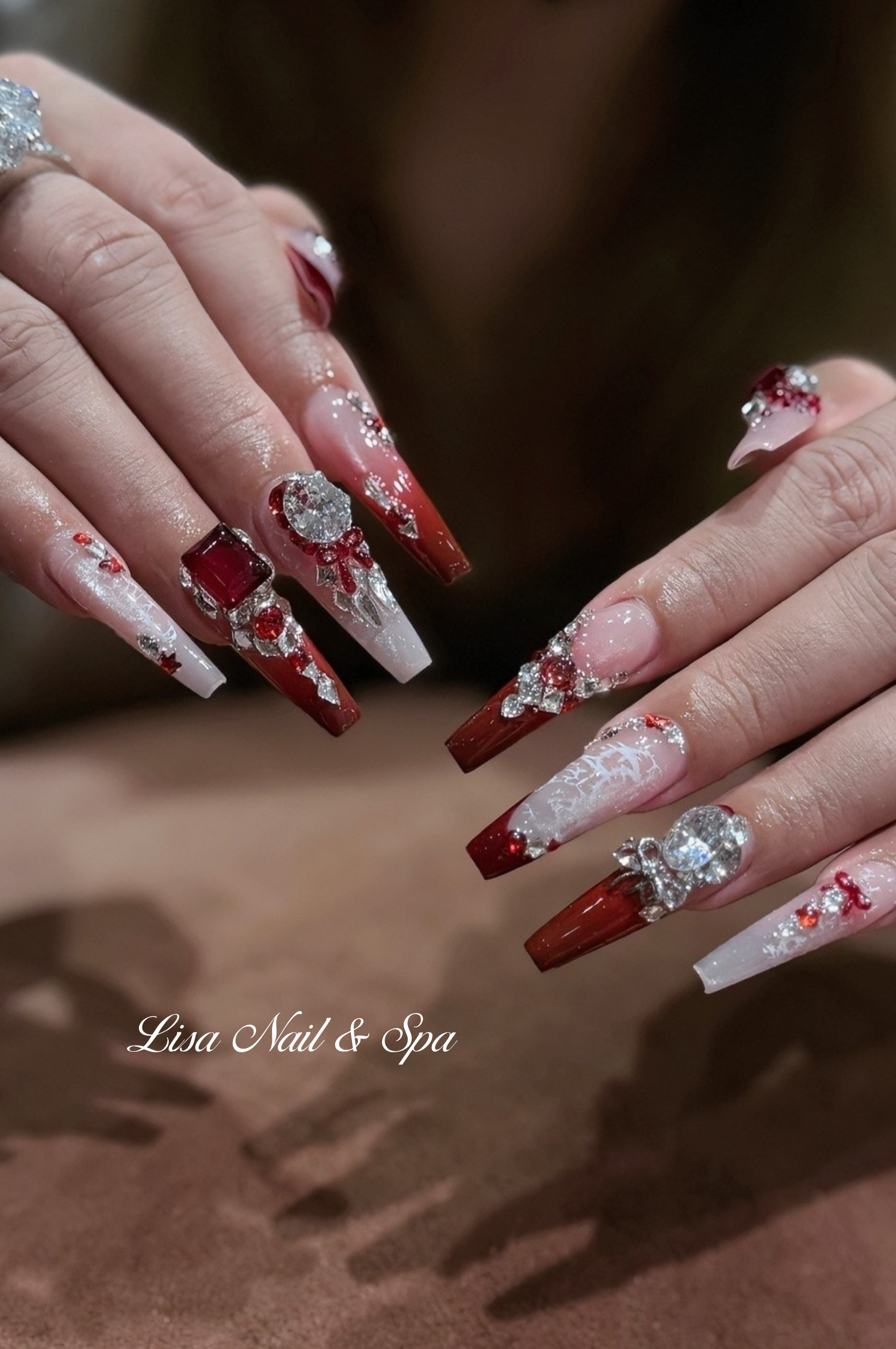 nail đắp bột