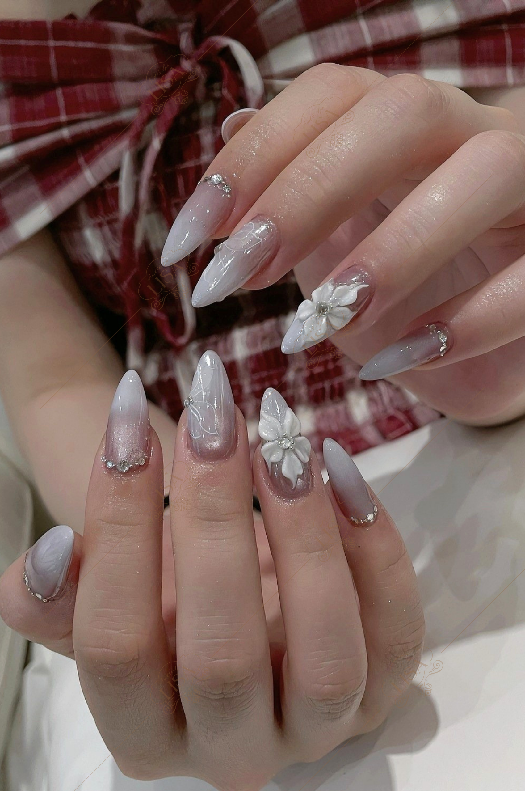 nail đắp bột