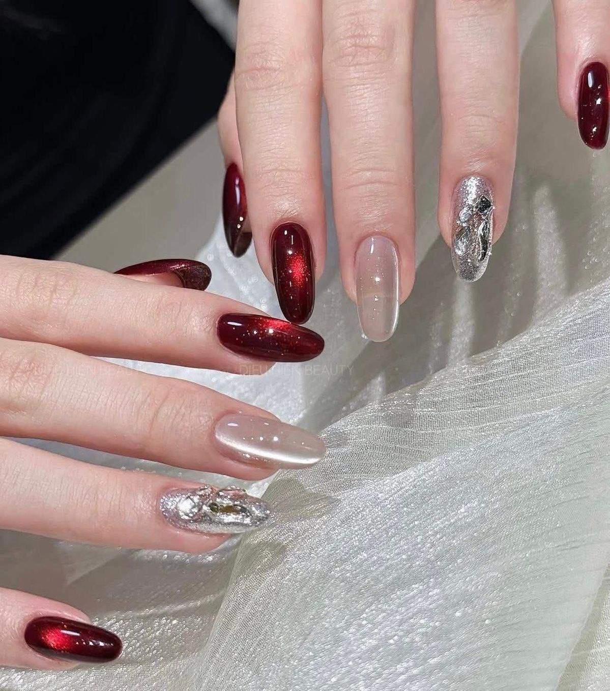 nail mắt mèo nail mắt mèo
