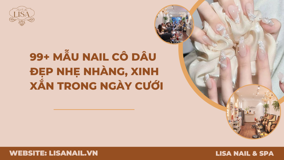 nail cô dâu