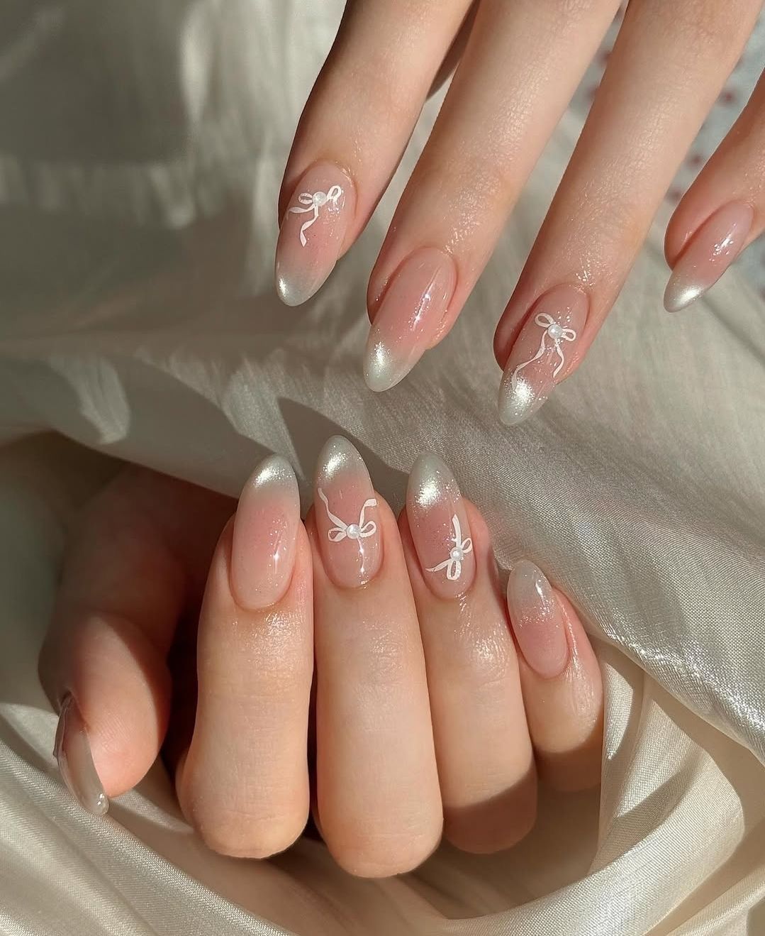 nail đính nơ