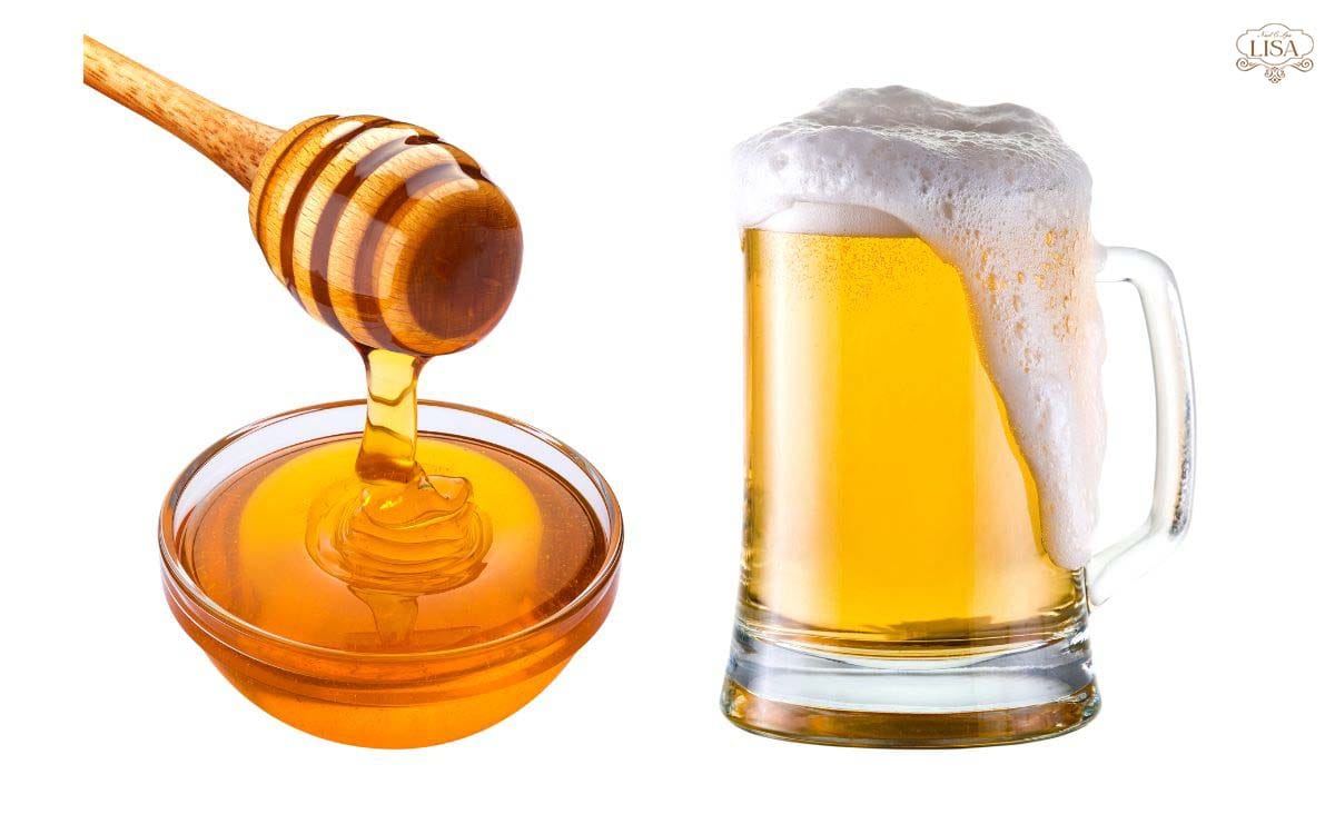 Gội đầu bằng bia và mật ong