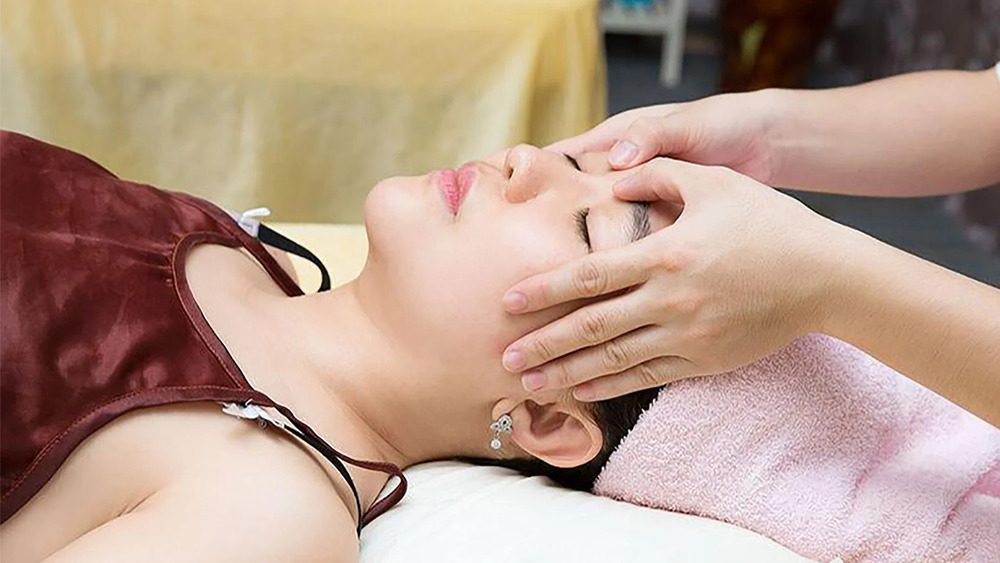 massage mặt