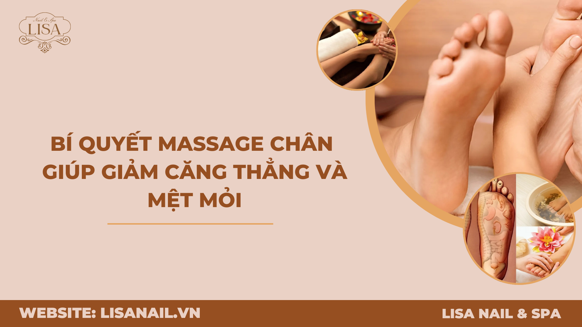 Bí quyết massage chân giúp giảm căng thẳng và mệt mỏi