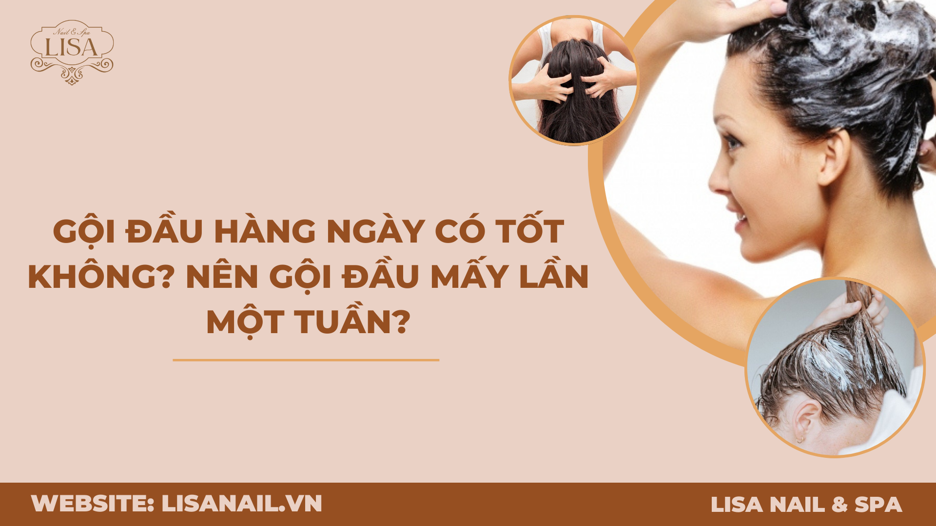 Gội đầu hàng ngày có tốt không? Nên gội đầu mấy lần một tuần?