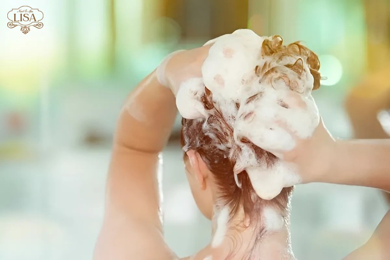 Quy trình gội đầu đúng chuẩn cho tóc nhuộm