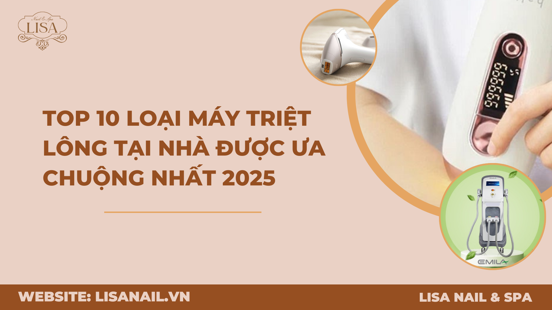 Top 10 loại máy triệt lông tại nhà được ưa chuộng nhất 2025