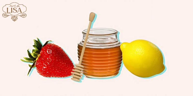 Mặt nạ mật ong, dâu tây, chanh