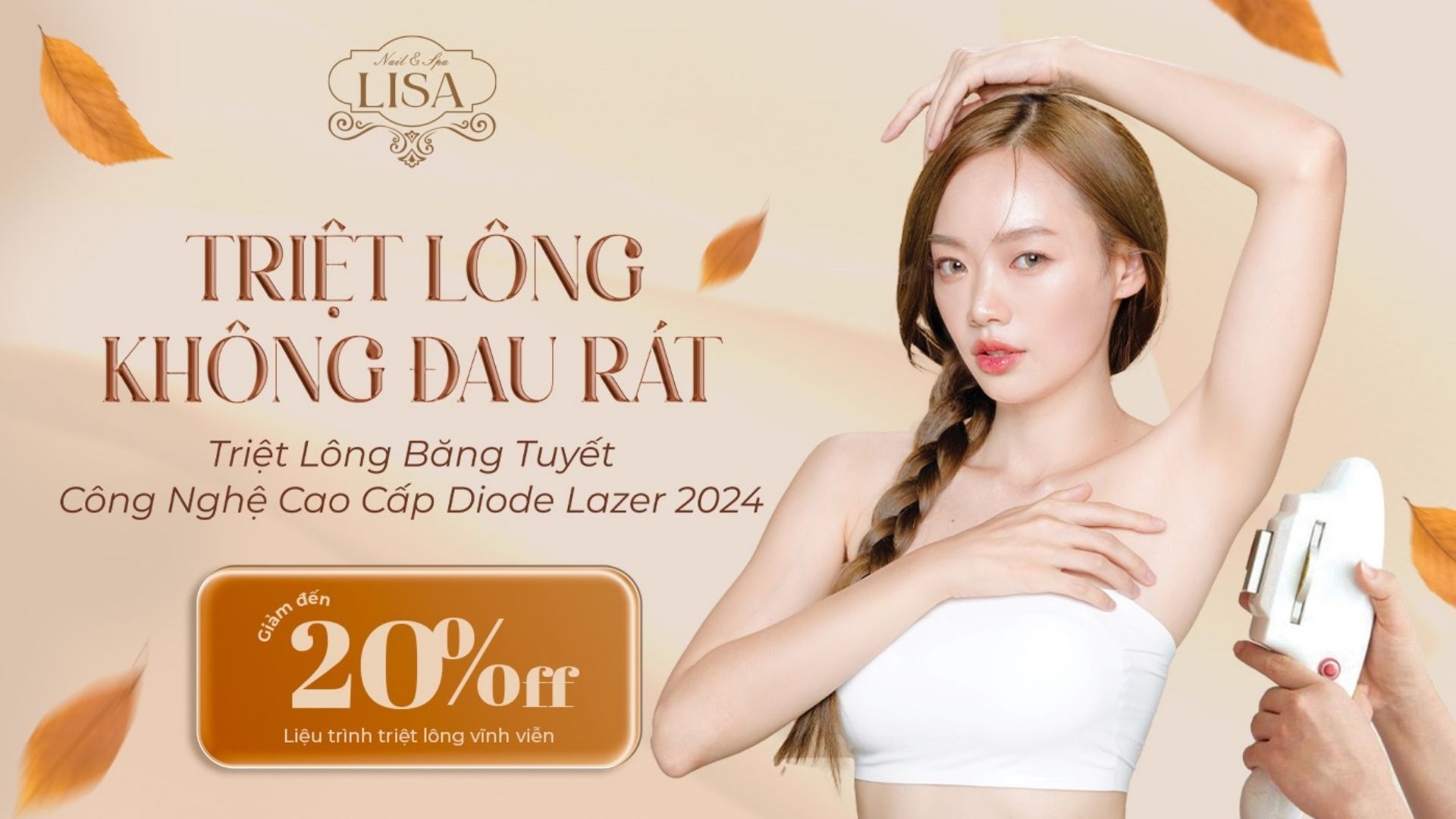 Lisa Nail & Spa - Triệt lông uy tín tại tp.hcm