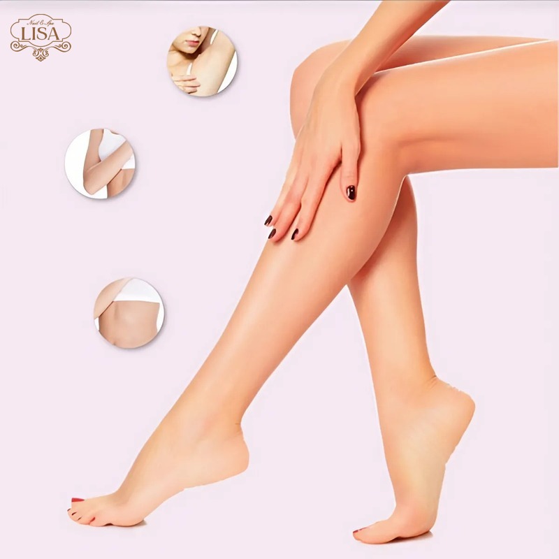 Các dịch vụ triệt lông tại Lisa Nail & Spa