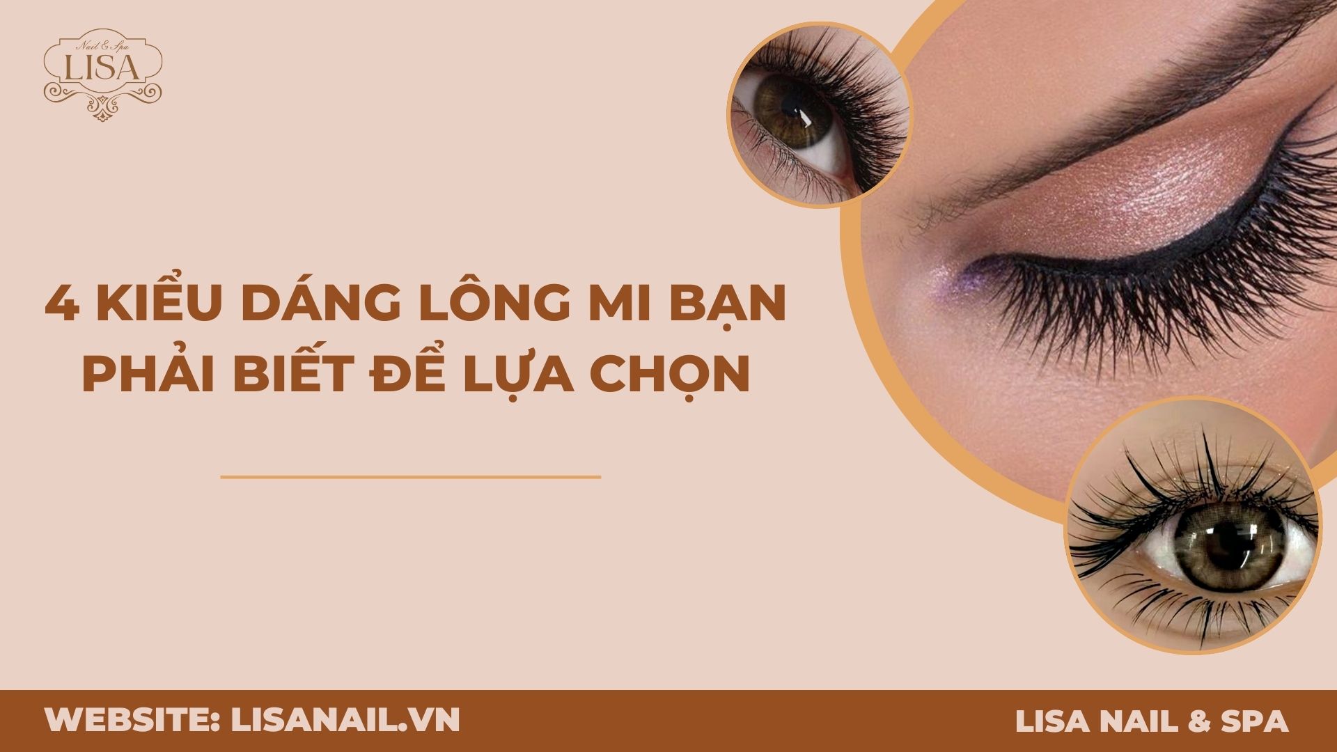 4 Kiểu Dáng Lông Mi Bạn Phải Biết Để Lựa Chọn