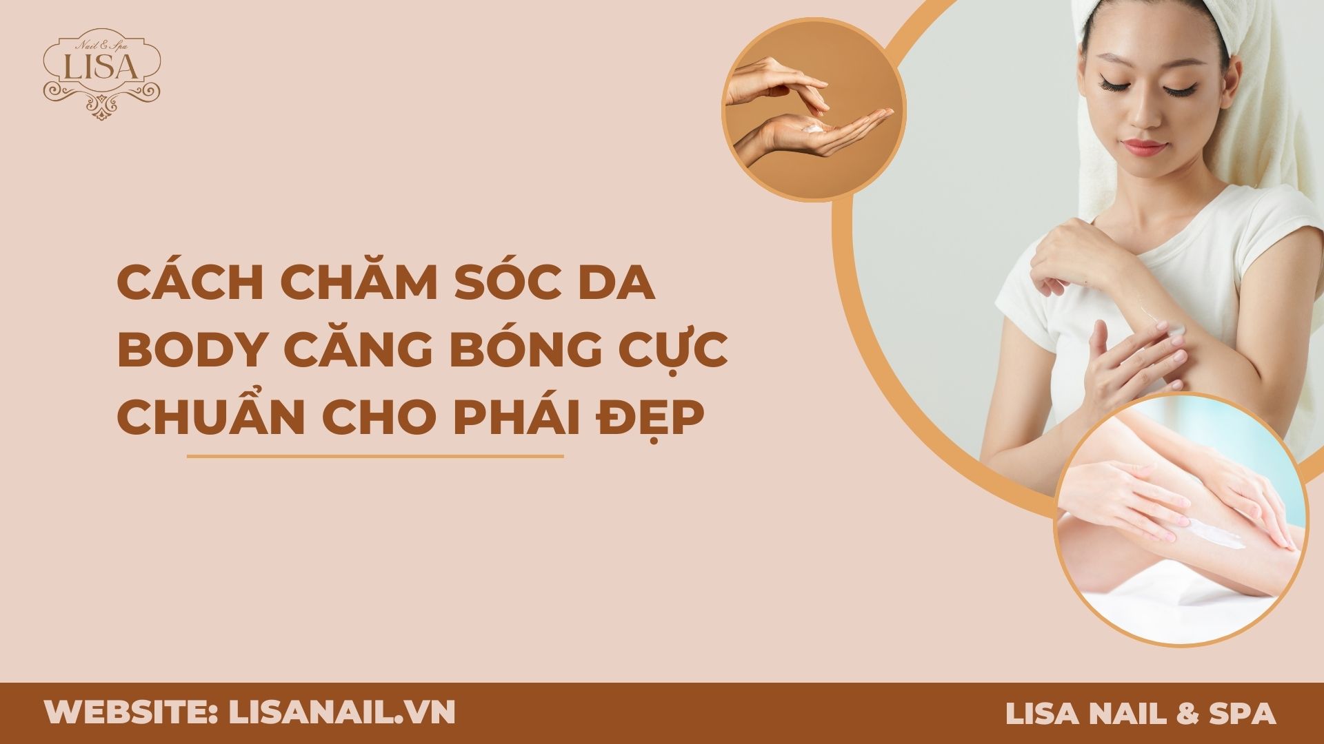 Cách chăm sóc da body căng bóng cực chuẩn cho phái đẹp