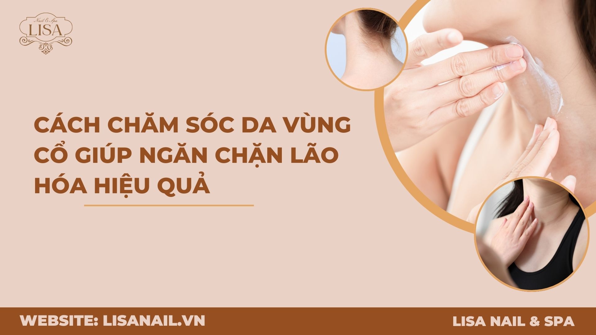 Cách chăm sóc da vùng cổ giúp ngăn chặn lão hóa hiệu quả