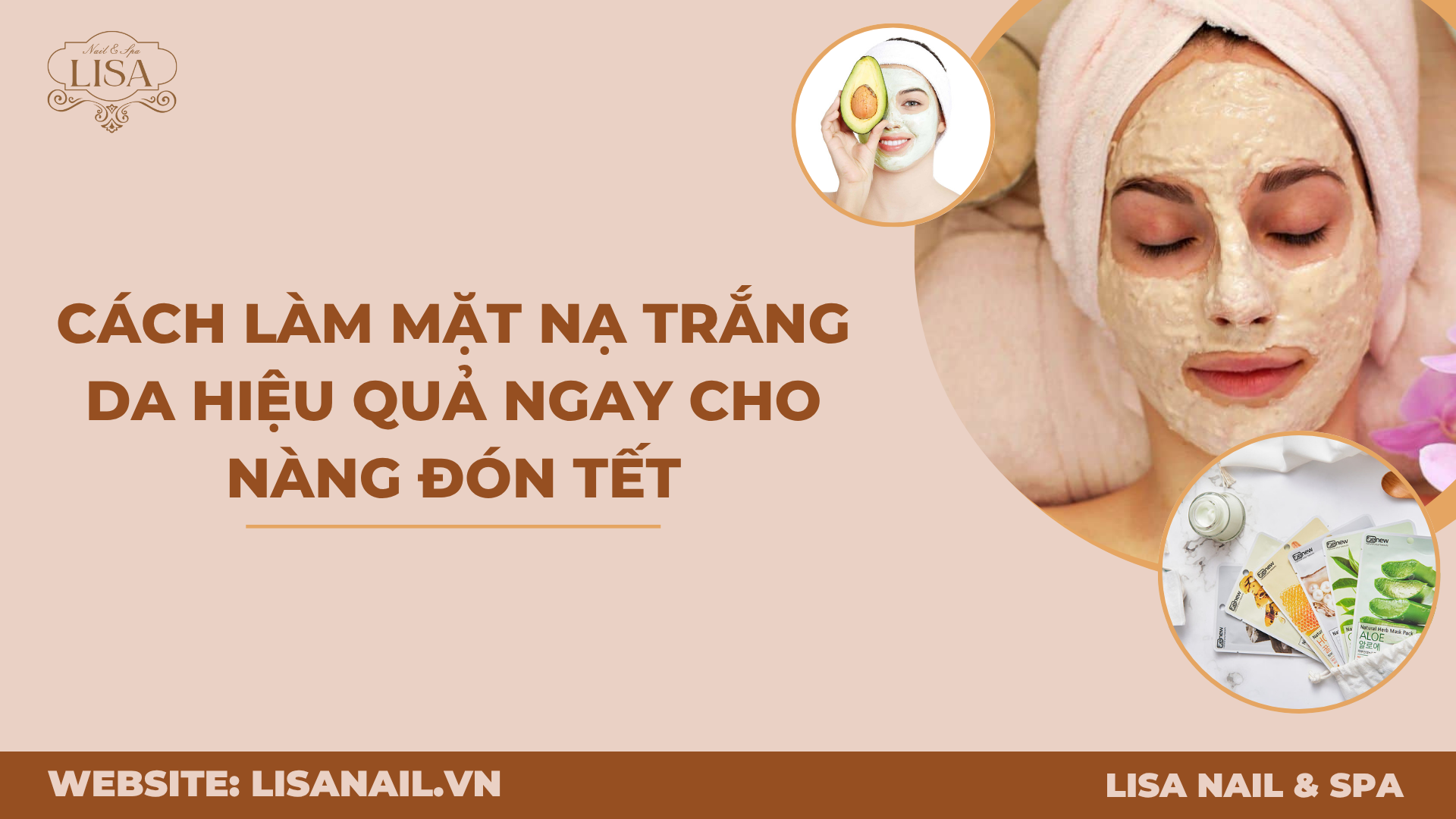 Cách làm mặt nạ trắng da hiệu quả ngay cho nàng đón tết