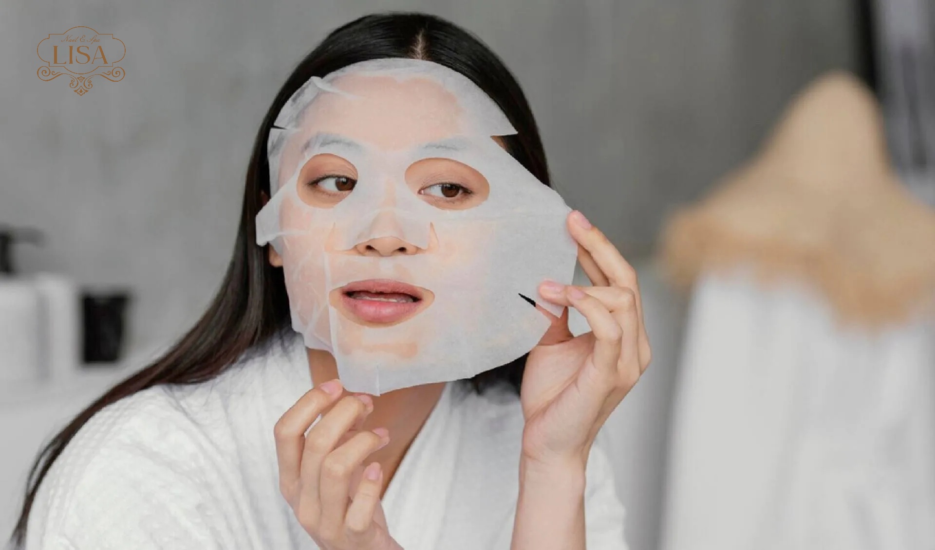 Cách tháo mặt nạ giấy