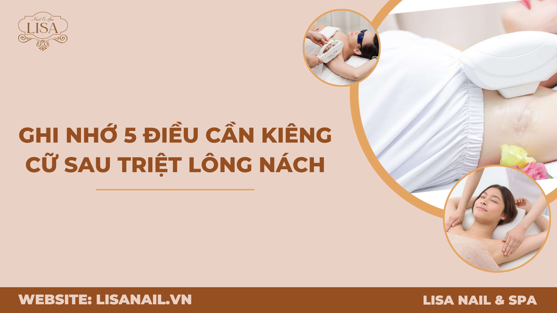 Ghi nhớ 5 điều cần kiêng cữ sau triệt lông nách