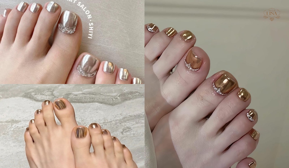 Mẫu nail móng chân đẹp