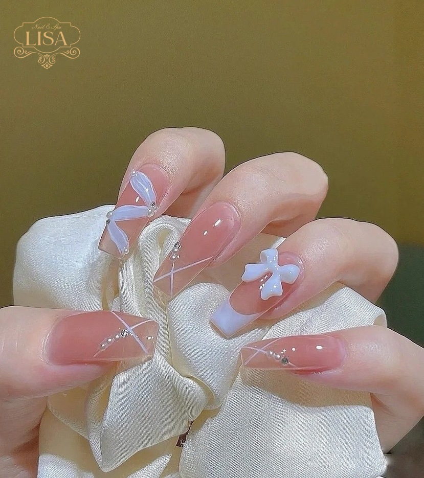 Nail mẫu sơn thạch siêu đẹp