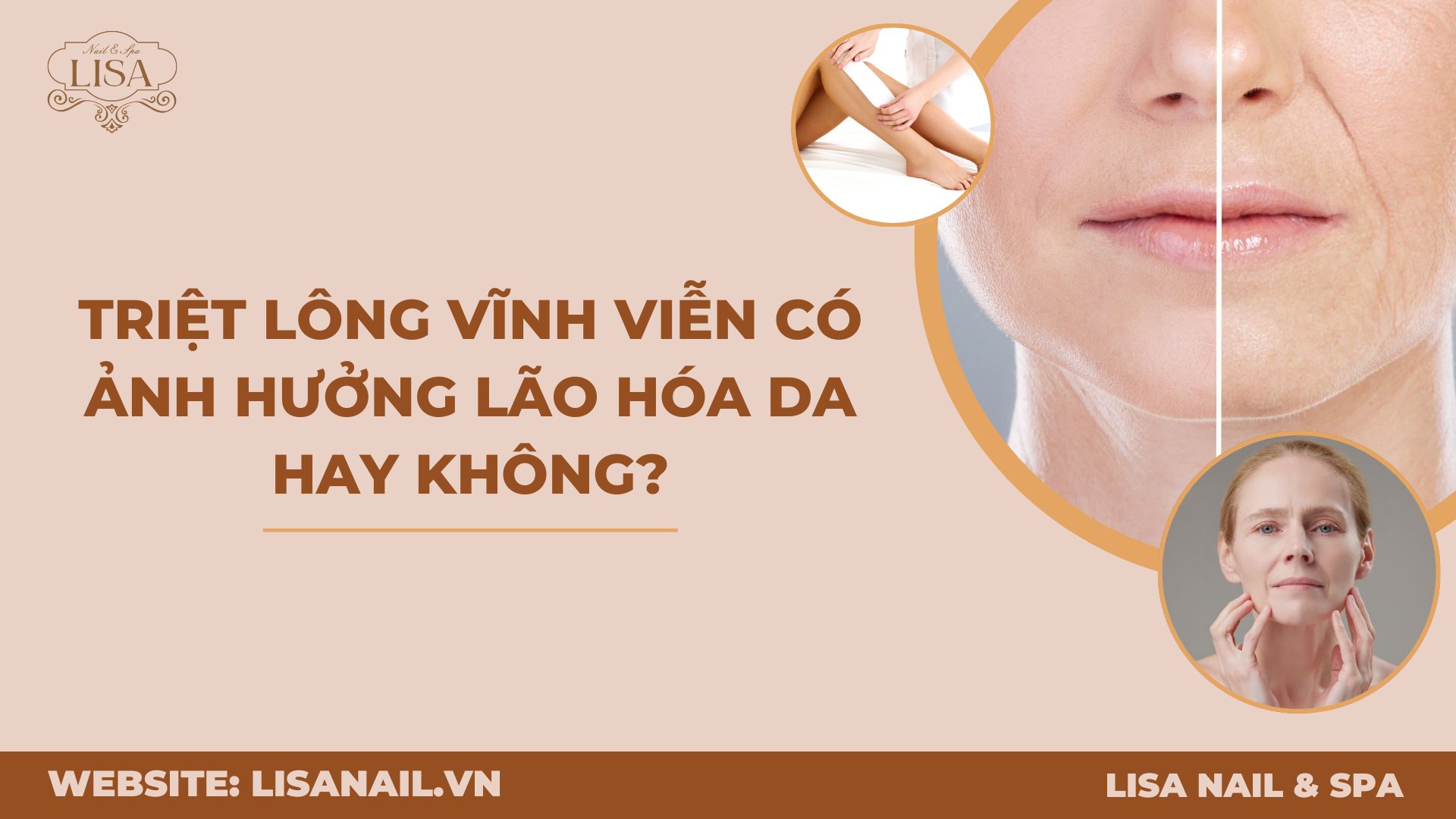 Triệt lông vĩnh viễn có ảnh hưởng lão hóa da hay không?