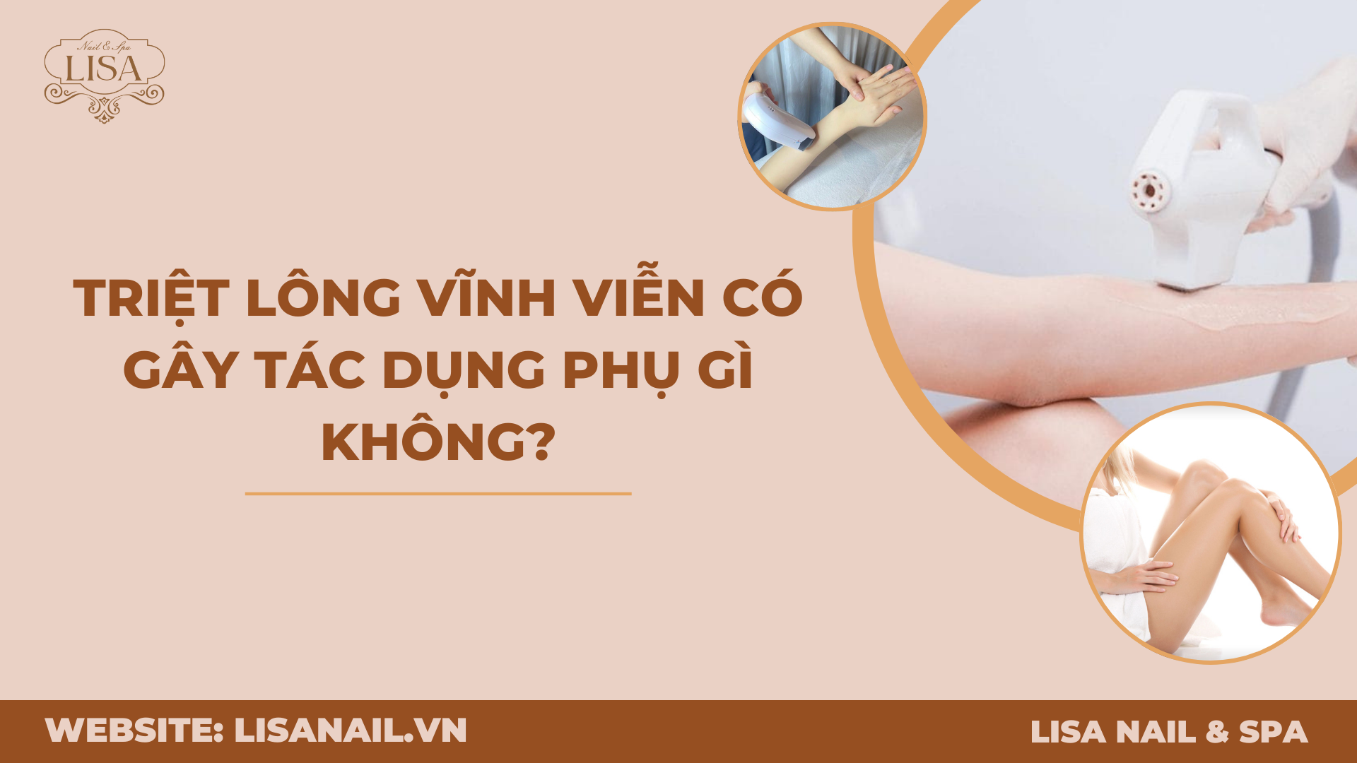 Triệt lông vĩnh viễn có gây tác dụng phụ gì không?