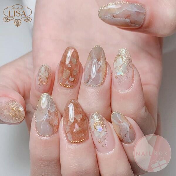 nail ẩn xà cừ đẹp