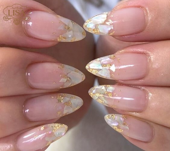 nail ẩn xà cừ đẹp