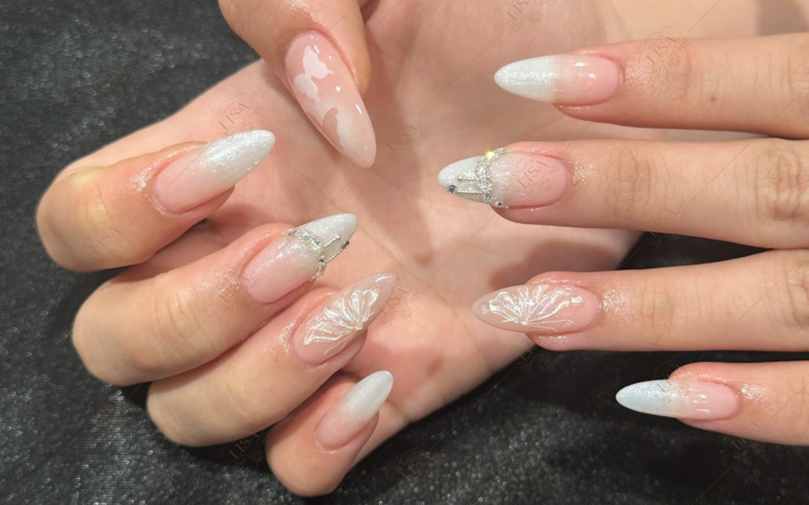 nail cô dâu