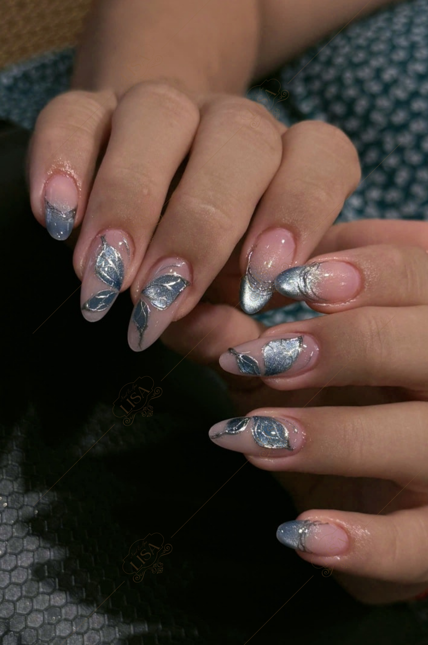 mẫu nail kim tuyến