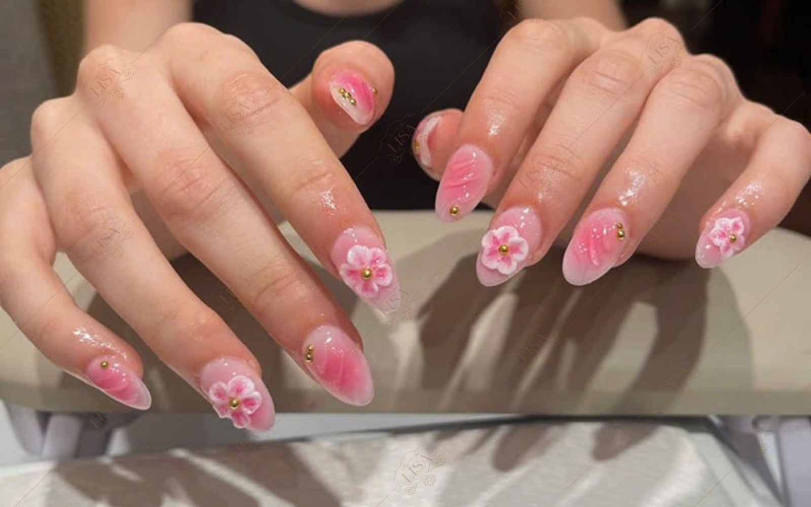 mẫu nail Hàn Quốc