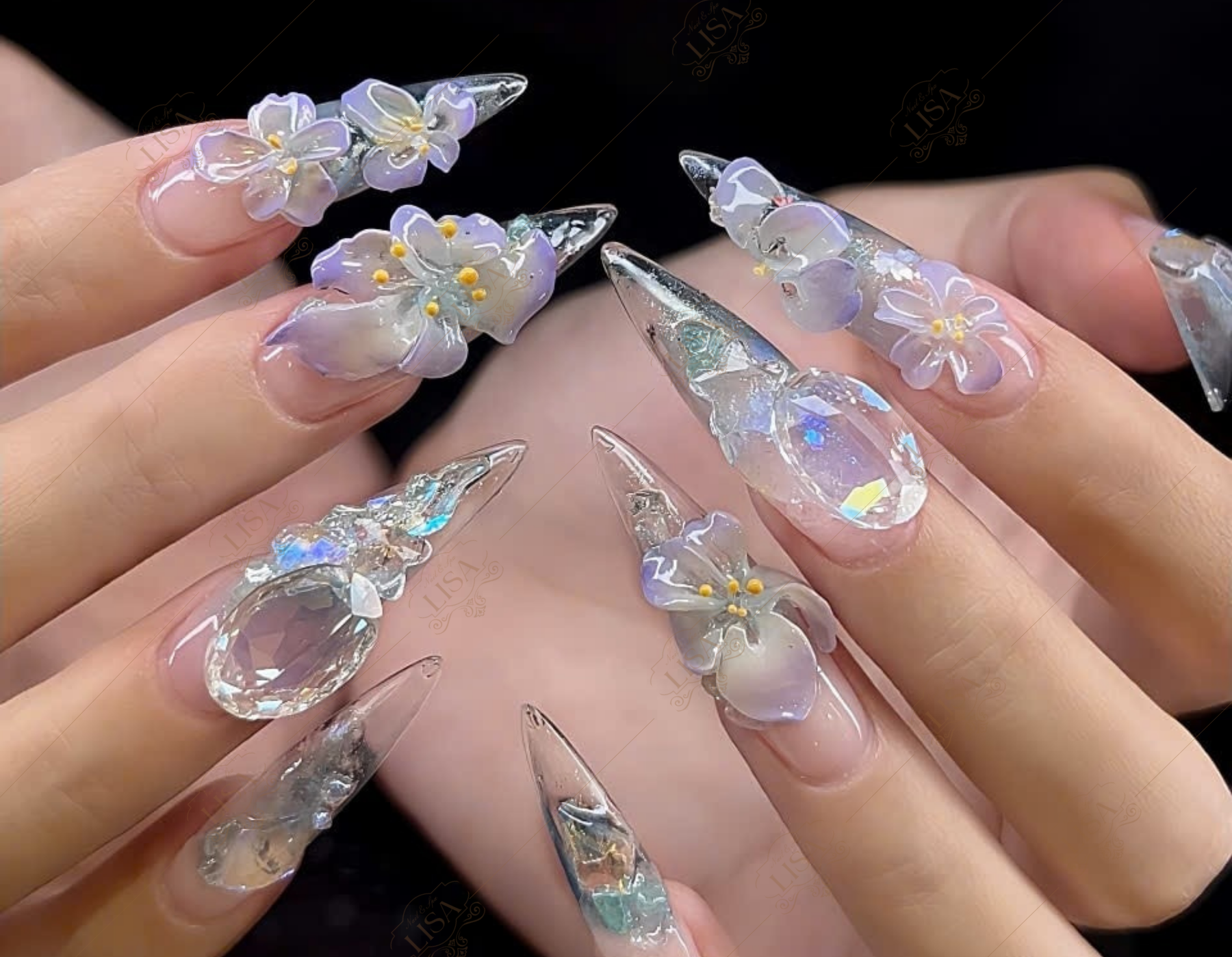 nail hoa nổi bật