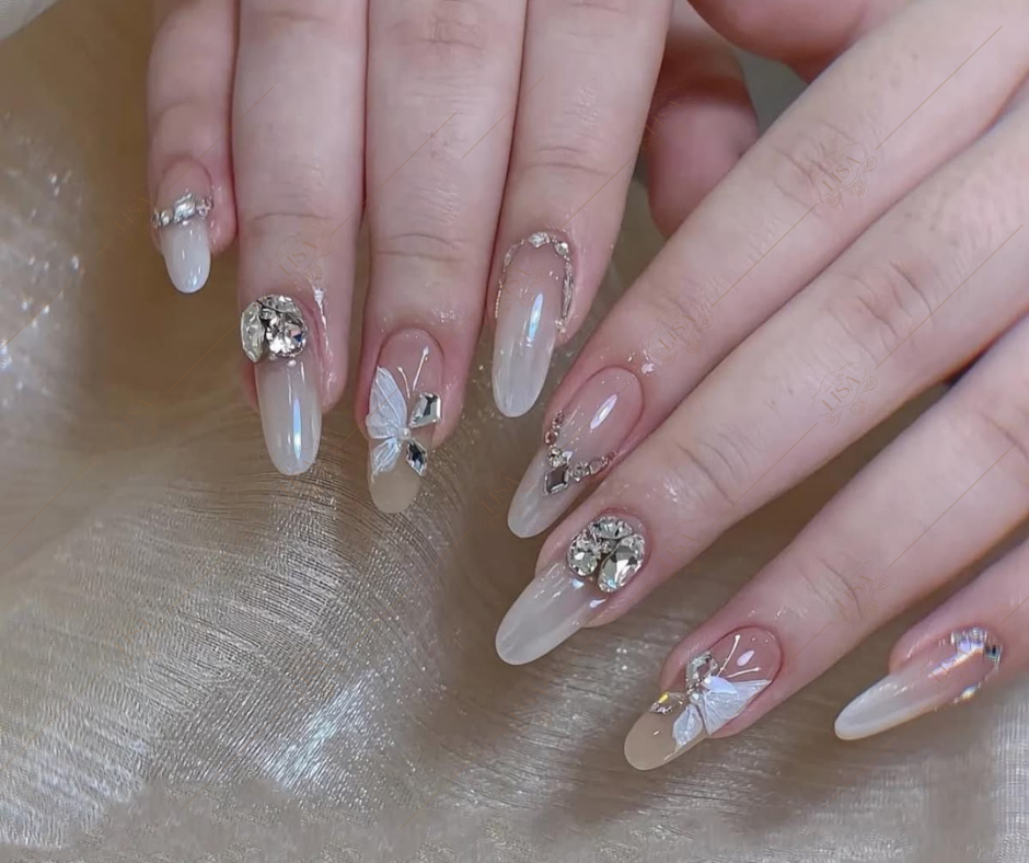 nail cô dâu