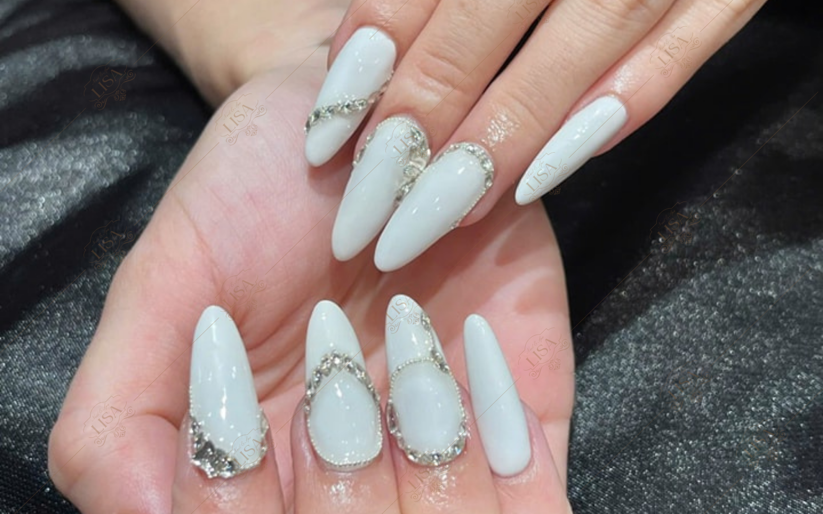 nail cô dâu