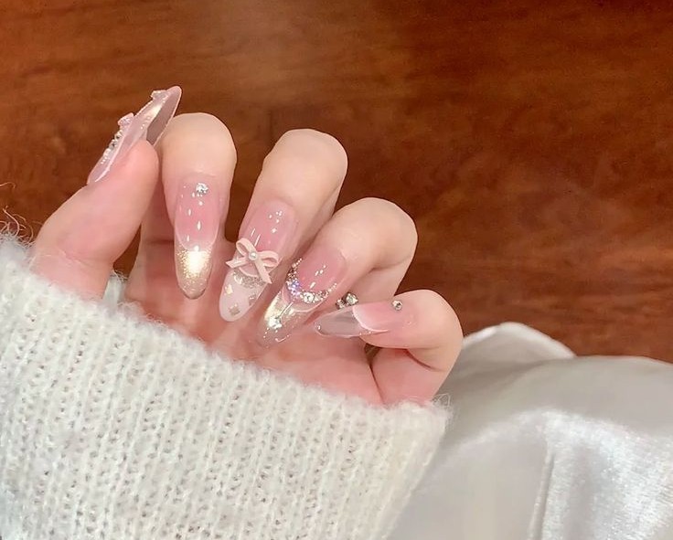 nail cô dâu