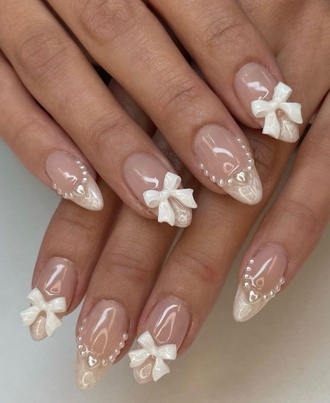 nail cô dâu