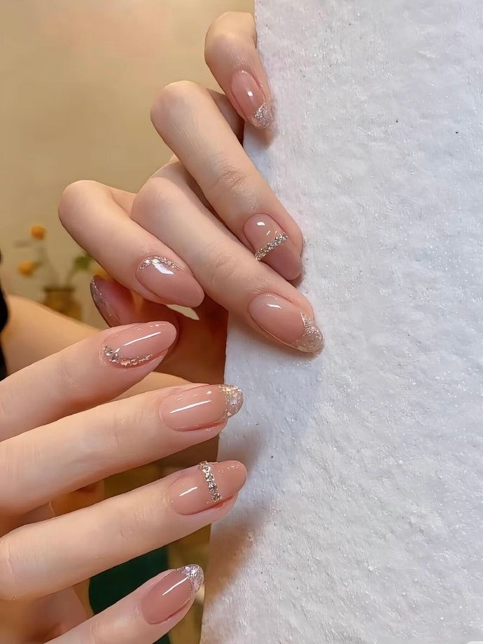 nail cô dâu sang trọng