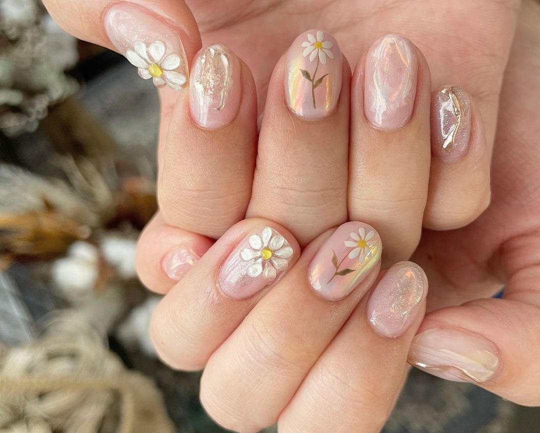 nail hoa nổi bật