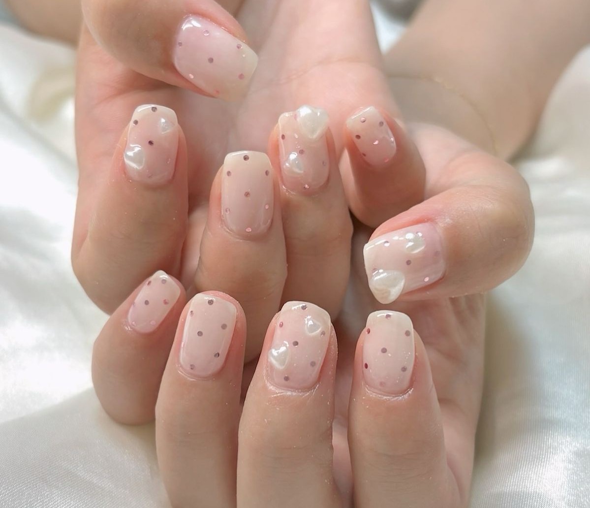 mẫu nail Hàn Quốc