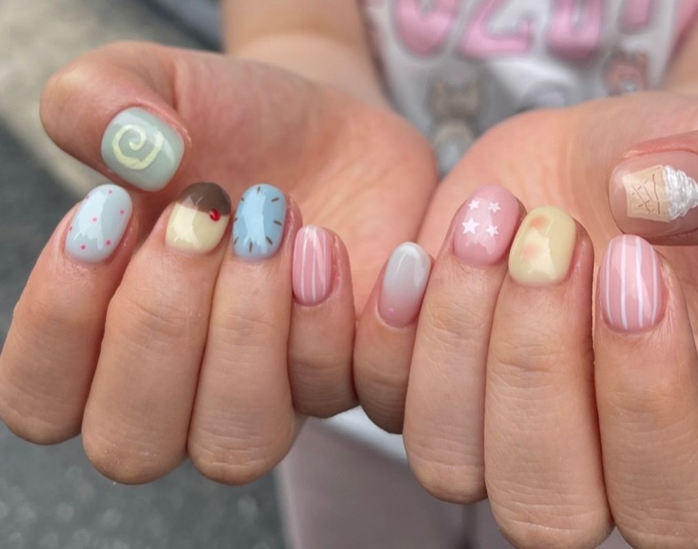 nail ngắn dễ chăm sóc