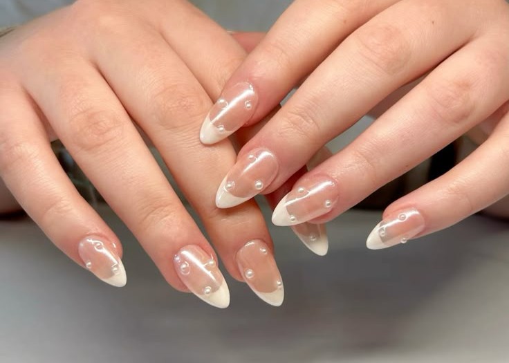 nail phong cách Hàn Nhật