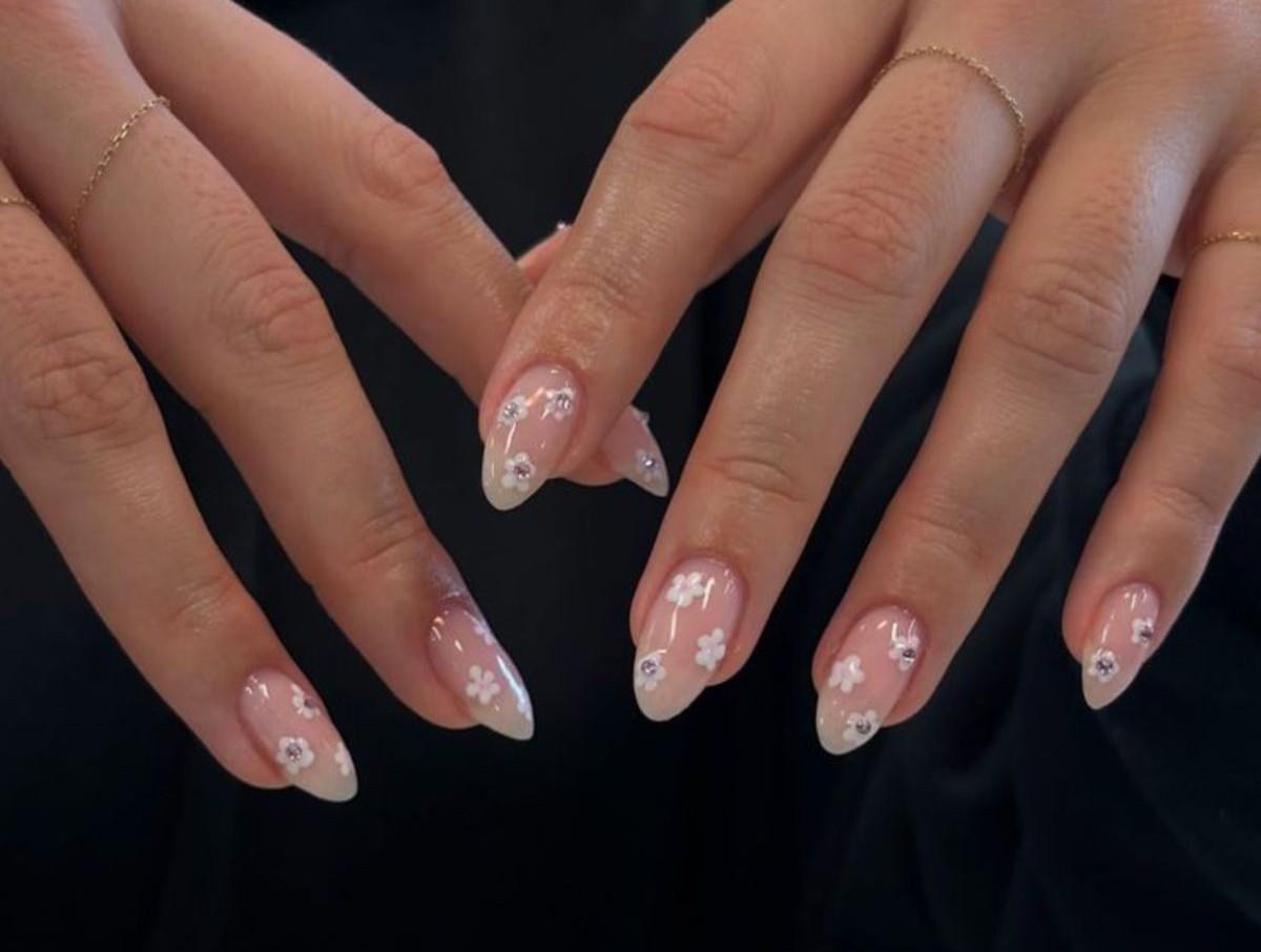 nail phong cách Hàn Nhật