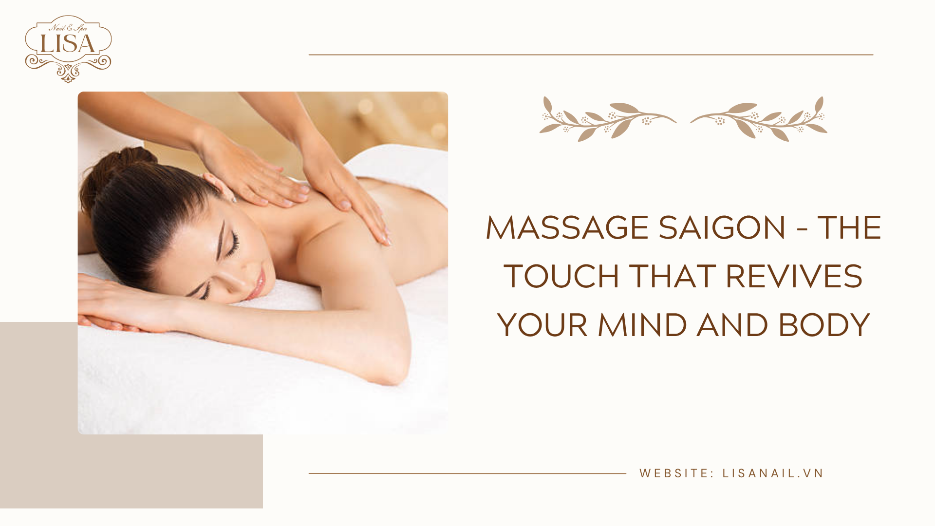 Massage Saigon – The Touch That Revives Your Mind and Body