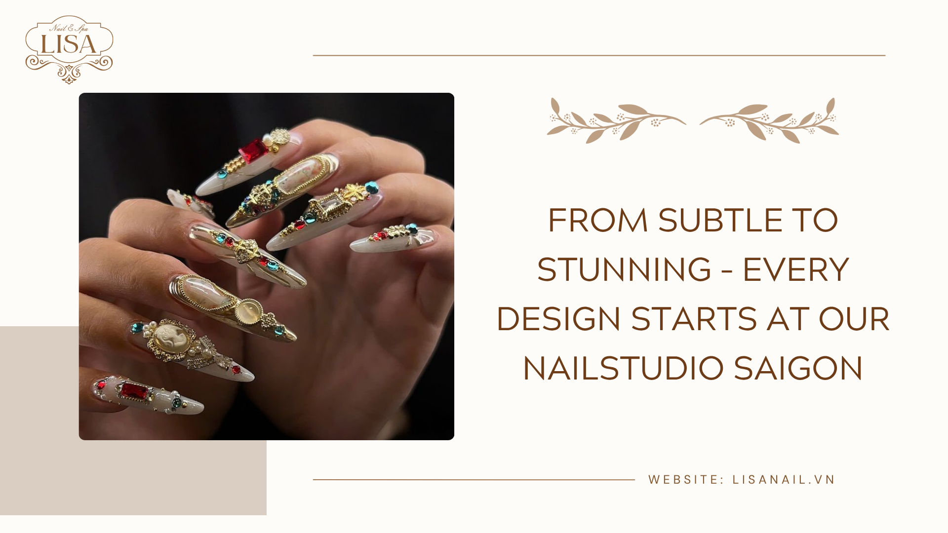 From Subtle to Stunning – Every Design Starts at Our Nailstudio Saigon