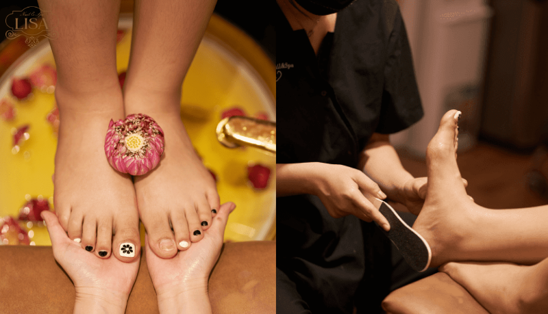 giá chà gót chân