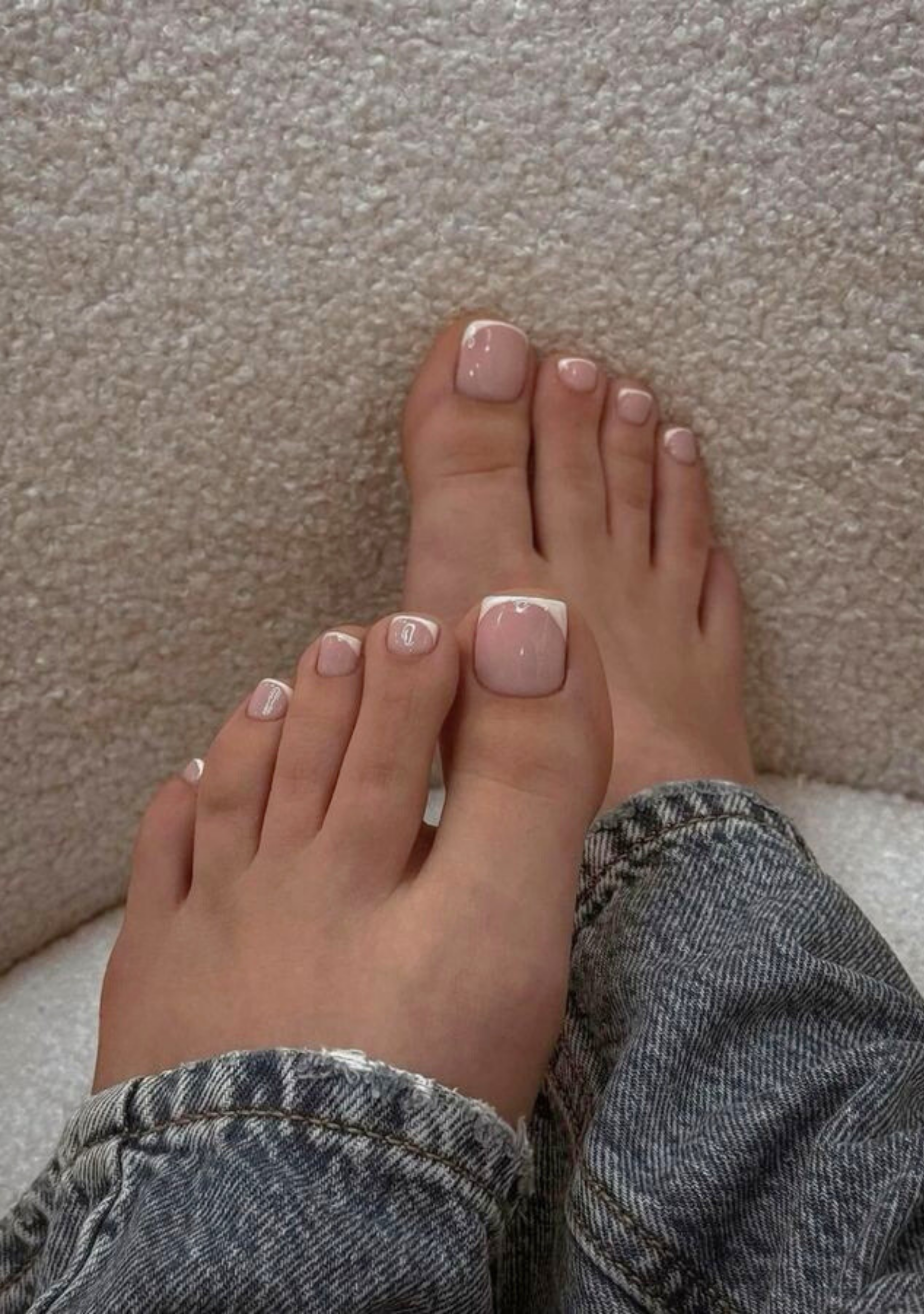 nail chân đơn giản