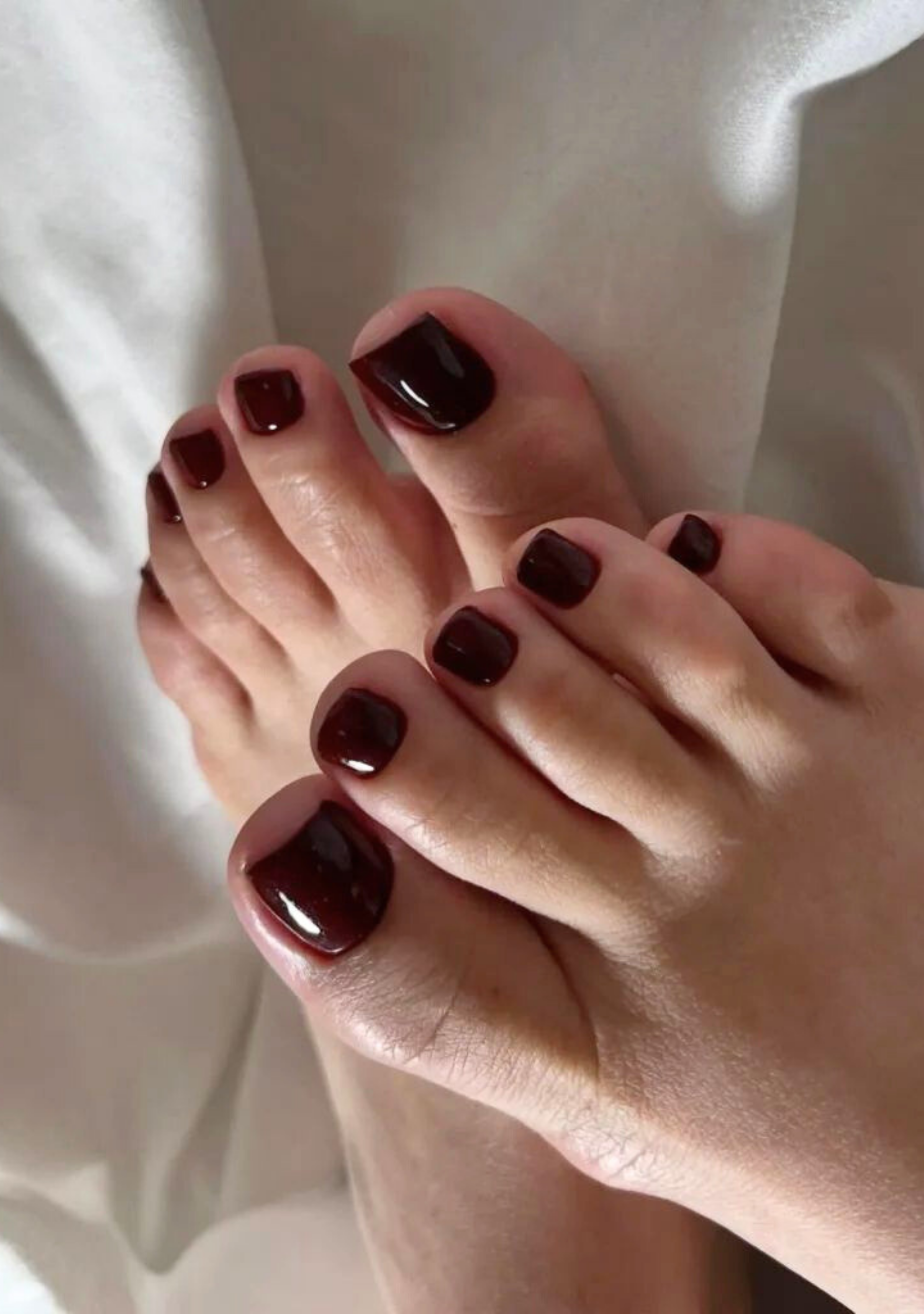 nail chân đơn giản