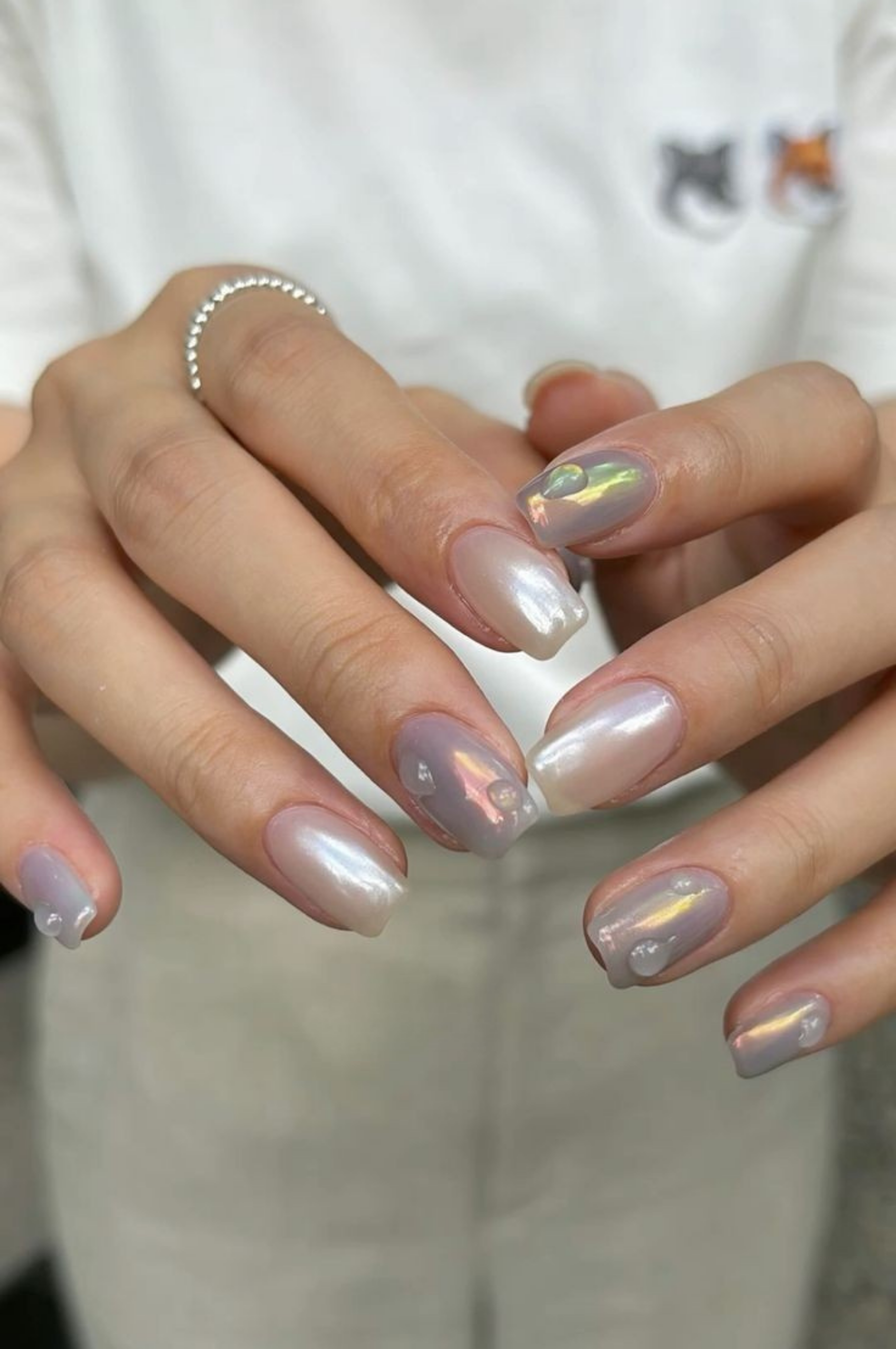 Korean nail style