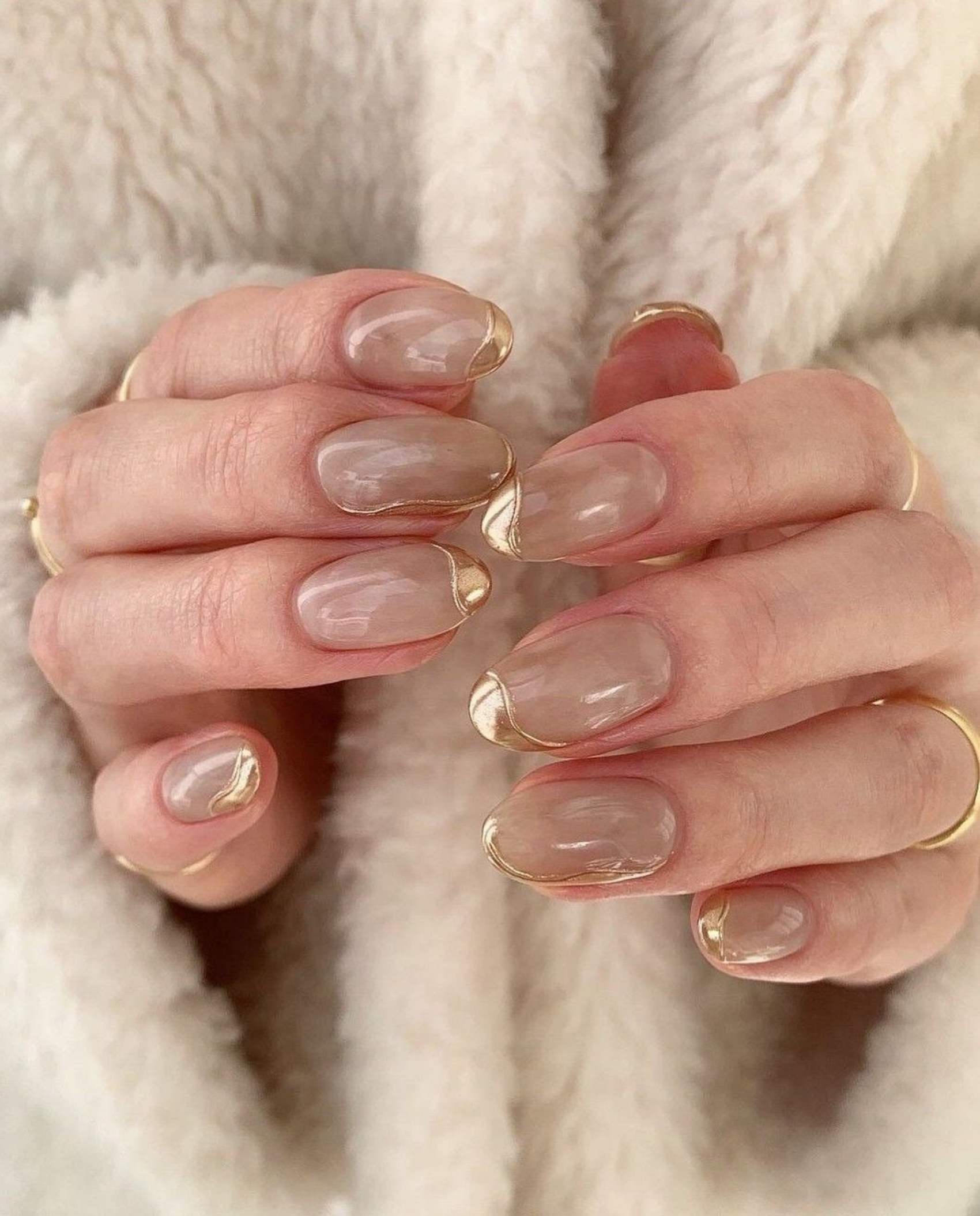 Korean nail style