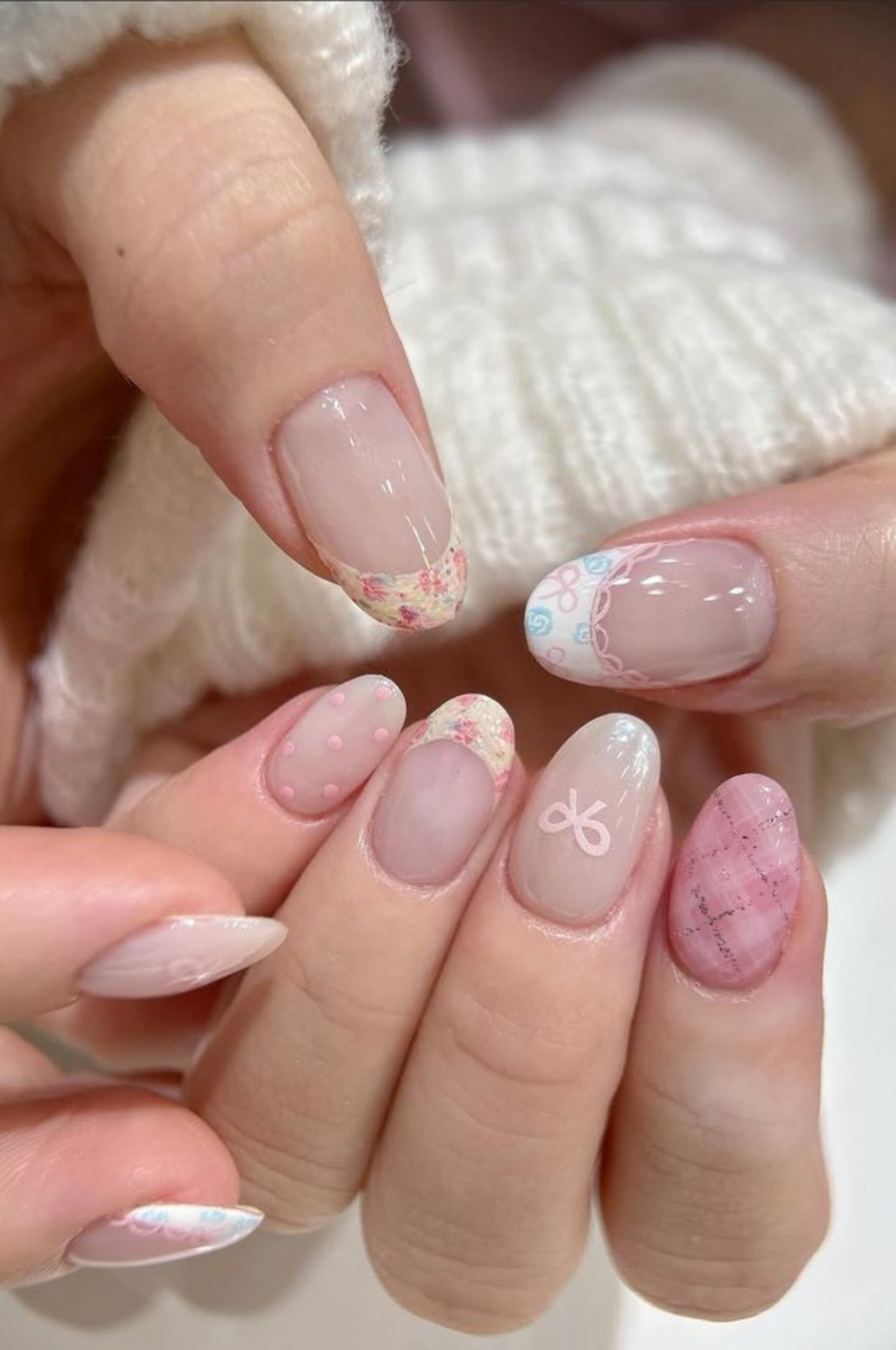 Japanese nail design