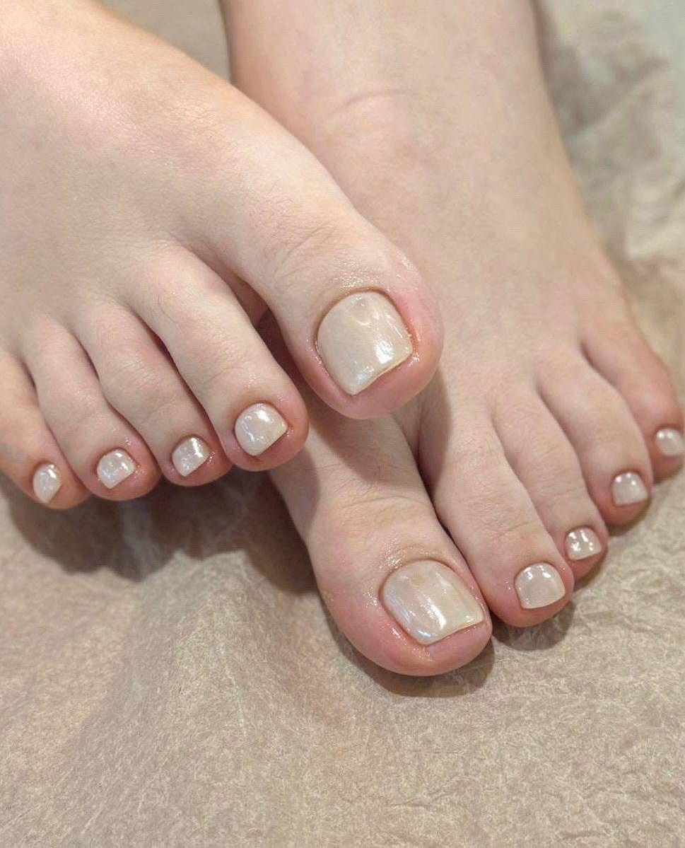 mẫu nail chân