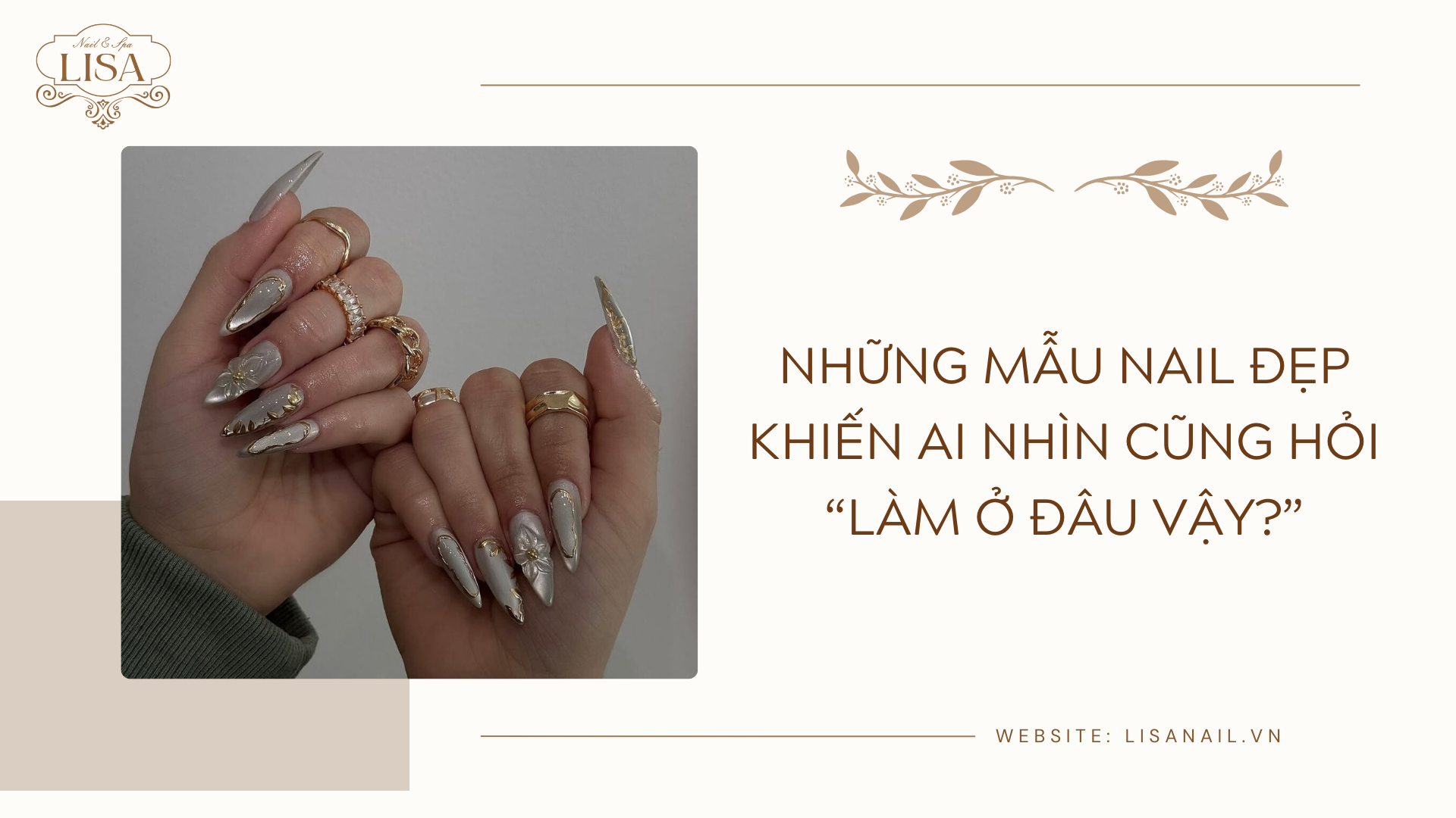 Những mẫu nail đẹp khiến ai nhìn cũng hỏi “Làm ở đâu vậy?”